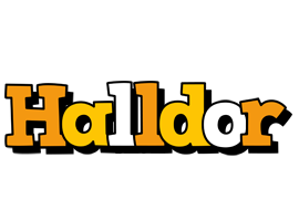 Halldor cartoon logo