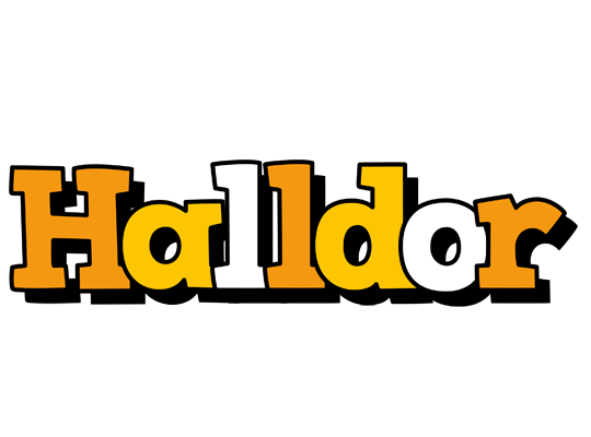 Halldor cartoon logo