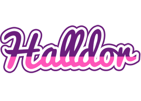 Halldor cheerful logo