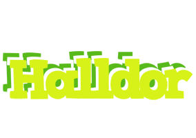 Halldor citrus logo