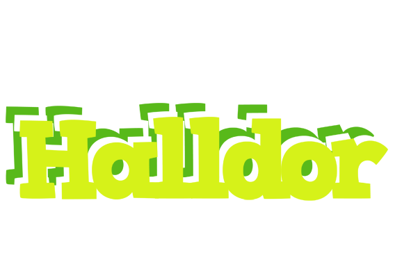 Halldor citrus logo