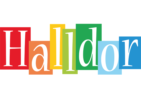 Halldor colors logo