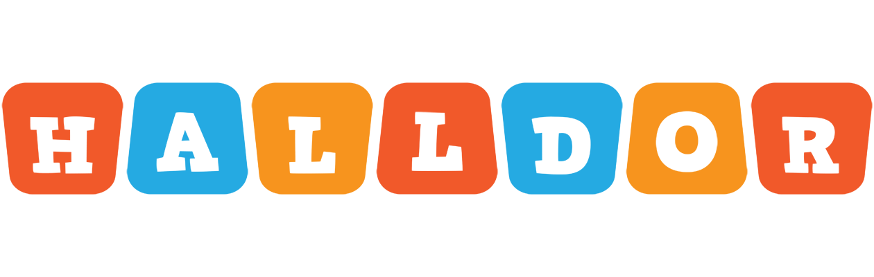 Halldor comics logo