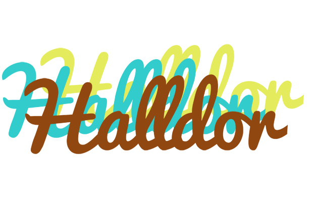 Halldor cupcake logo