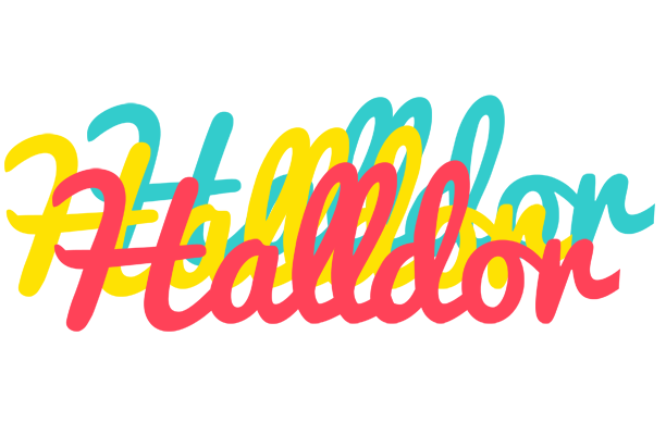Halldor disco logo