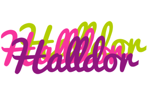 Halldor flowers logo
