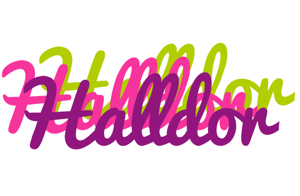 Halldor flowers logo