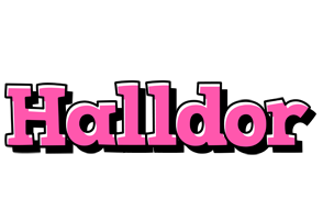 Halldor girlish logo