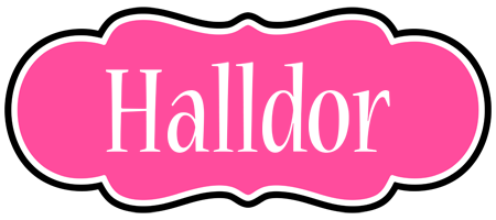 Halldor invitation logo