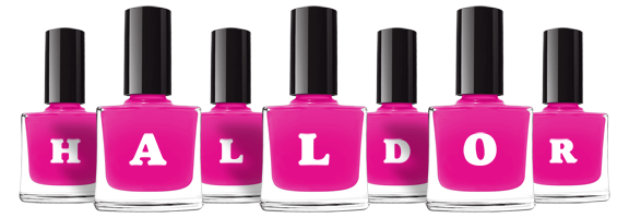 Halldor nails logo