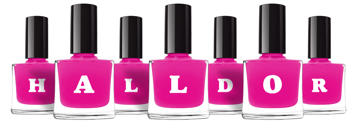 Halldor nails logo