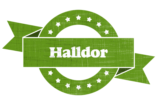 Halldor natural logo