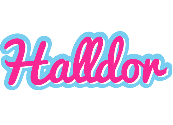 Halldor popstar logo