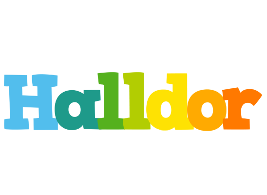 Halldor rainbows logo