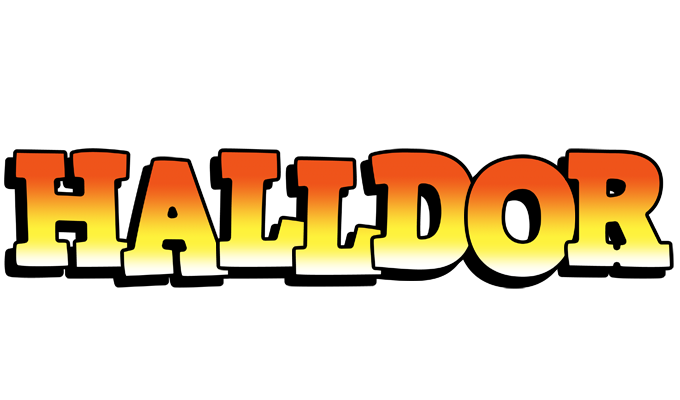Halldor sunset logo