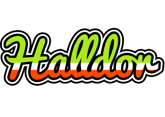 Halldor superfun logo
