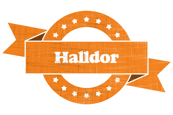 Halldor victory logo