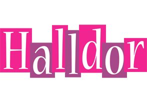 Halldor whine logo
