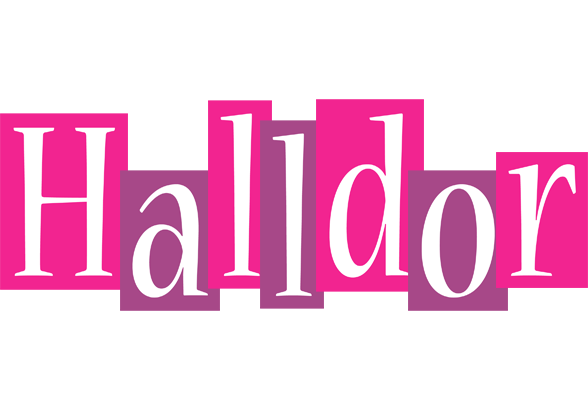 Halldor whine logo
