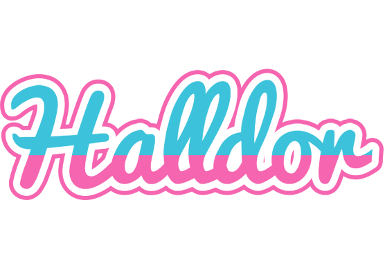 Halldor woman logo