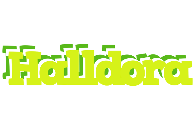 Halldora citrus logo