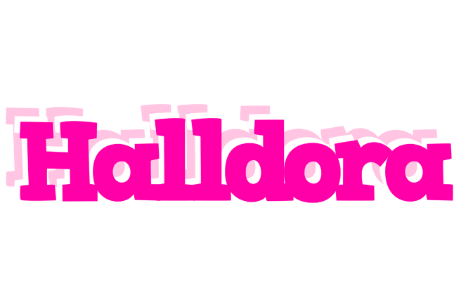 Halldora dancing logo