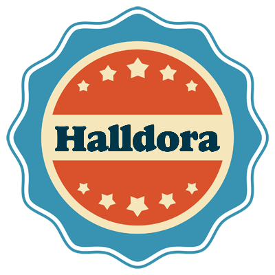 Halldora labels logo