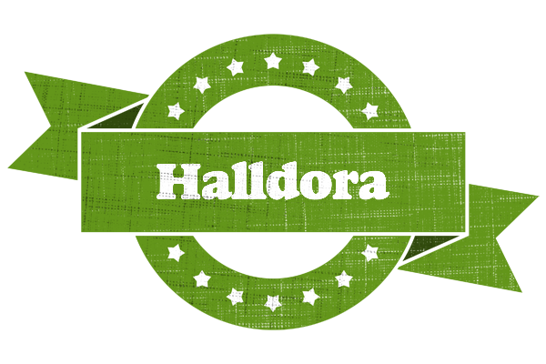 Halldora natural logo