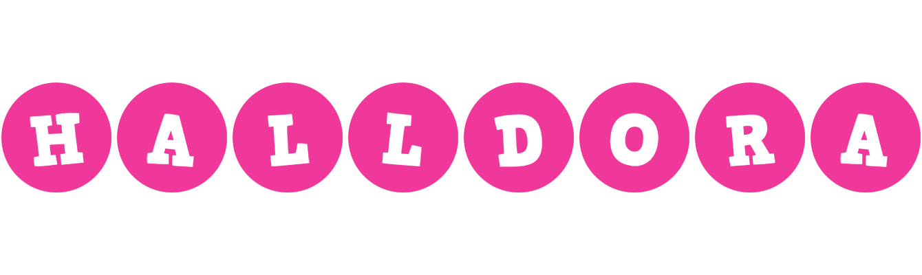 Halldora poker logo