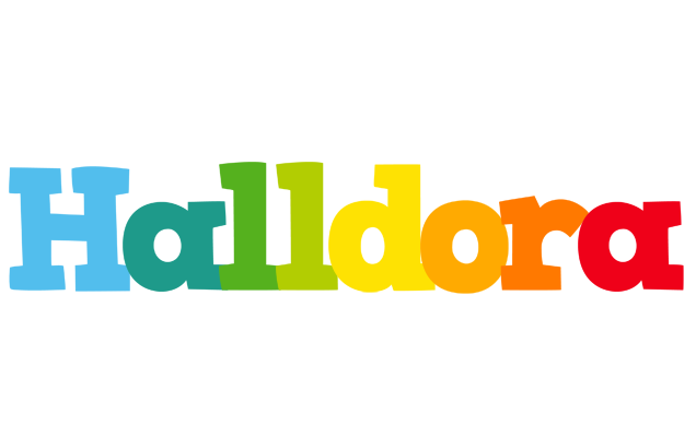 Halldora rainbows logo