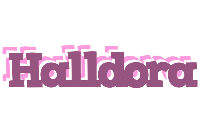 Halldora relaxing logo