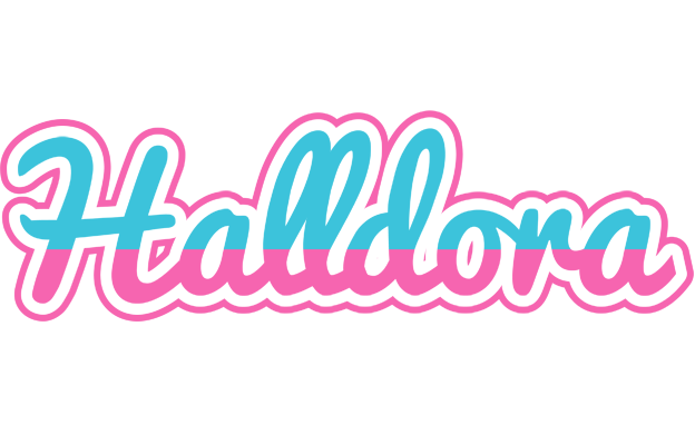 Halldora woman logo
