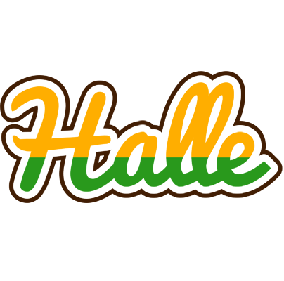 Halle banana logo