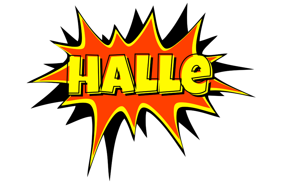 Halle bazinga logo