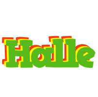 Halle crocodile logo