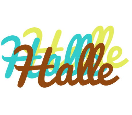 Halle cupcake logo