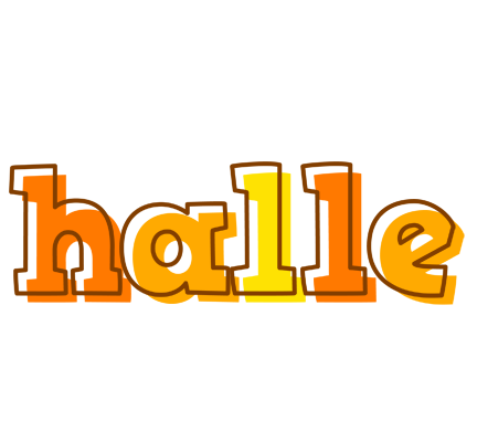 Halle desert logo