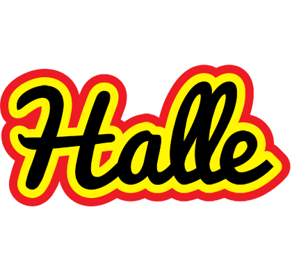Halle flaming logo