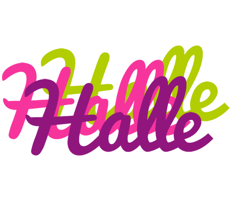 Halle flowers logo