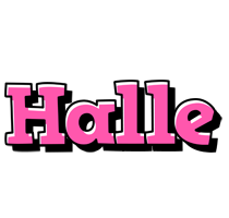 Halle girlish logo