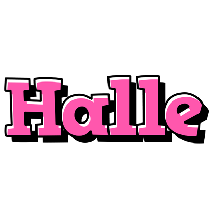 Halle girlish logo