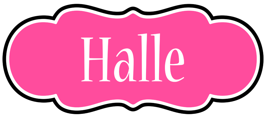 Halle invitation logo