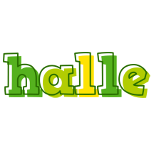 Halle juice logo