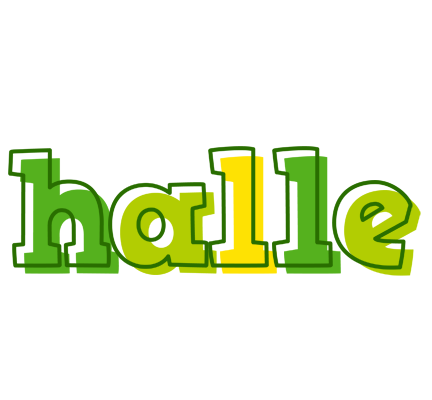 Halle juice logo