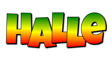 Halle mango logo