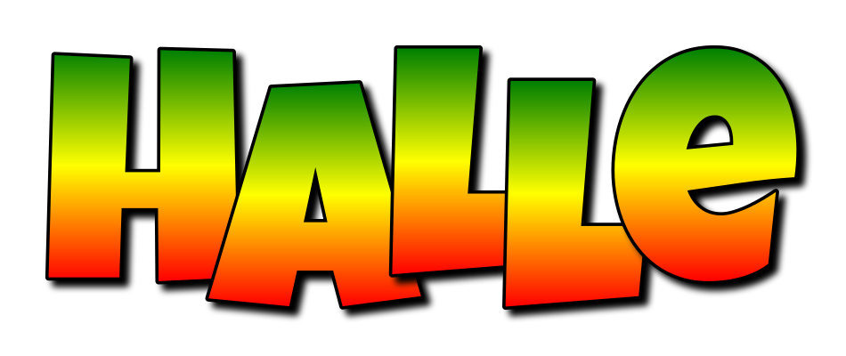 Halle mango logo