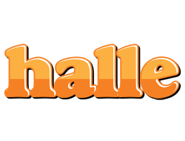 Halle orange logo