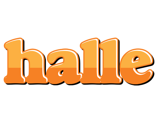 Halle orange logo