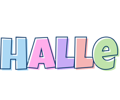 Halle pastel logo