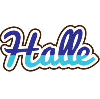 Halle raining logo